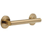 Round Contemporary Decorative Grab Bar - 12" - Concealed
