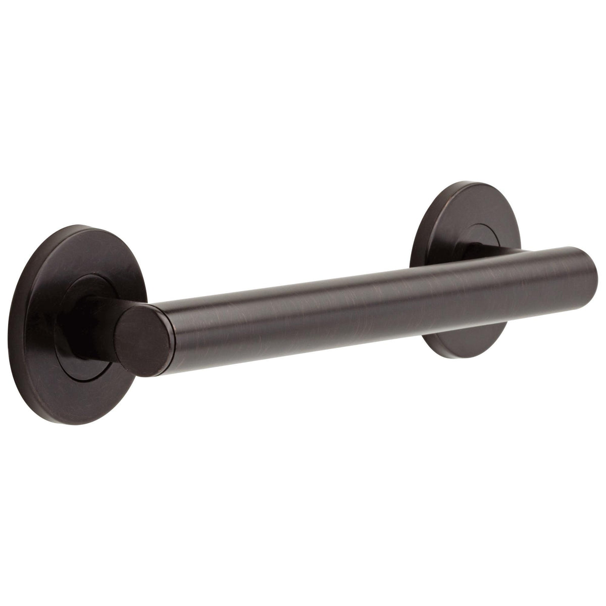 Round Contemporary Decorative Grab Bar - 12" - Concealed