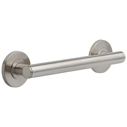 Round Contemporary Decorative Grab Bar - 12" - Concealed
