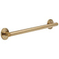 Round Contemporary Decorative Grab Bar - Concealed