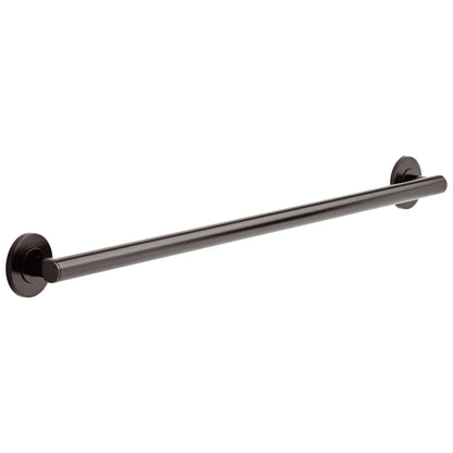 Round Contemporary Decorative Grab Bar - 36" - Concealed