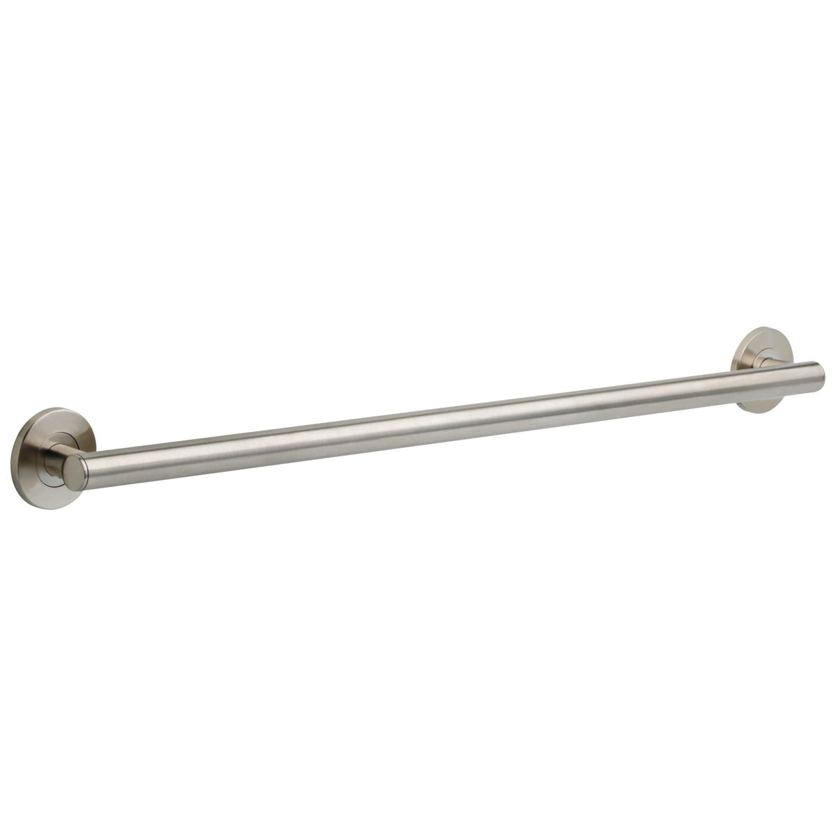 Round Contemporary Decorative Grab Bar - 36" - Concealed