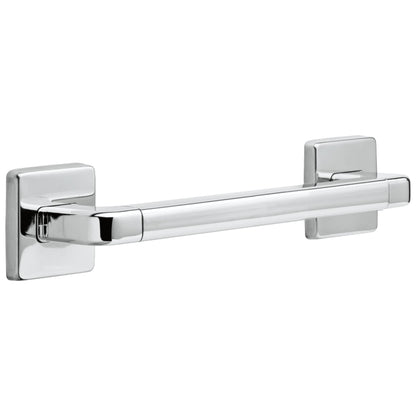 DELTA® Angular Modern Decorative Grab Bar, 12 in L, Stainless Steel, Import
