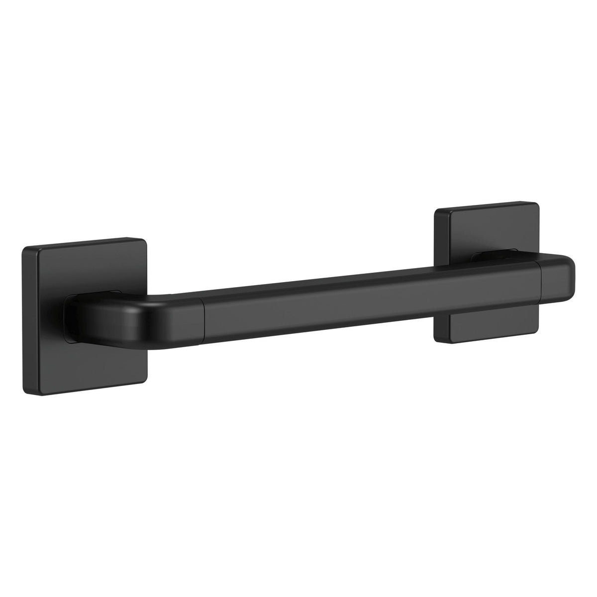 DELTA® Angular Modern Decorative Grab Bar, 12 in L, Stainless Steel, Import