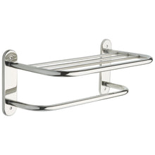 DELTA® 43618 Towel Shelf, 18 in OAL x 5-7/8 in OAD x 8-1/2 in OAH, Metal, Import