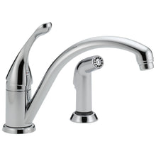 DELTA® Collins™ Kitchen Faucet, 1.8 gpm Flow Rate, Swivel Spout, 1 Handles, Domestic