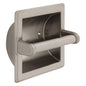 Horizontal Recessed Paper Holder with Roller - Wall Mount