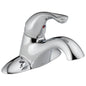 DELTA® 501LF-WF Classic Lavatory Faucet, Polished Chrome, 1 Handles, 1.2 gpm Flow Rate