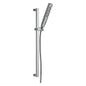 DELTA® 51140 Zura™ Hand Shower, 5-Function Shower Head, 2 gpm Flow Rate, 60 to 82 in L Hose, 1/2 in IPS Connection, Polished Chrome, Import