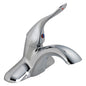 Commercial 511LF-HDF Centerset Lavatory Faucet, HDF®, Polished Chrome, 1 Handles, 1.2 gpm Flow Rate