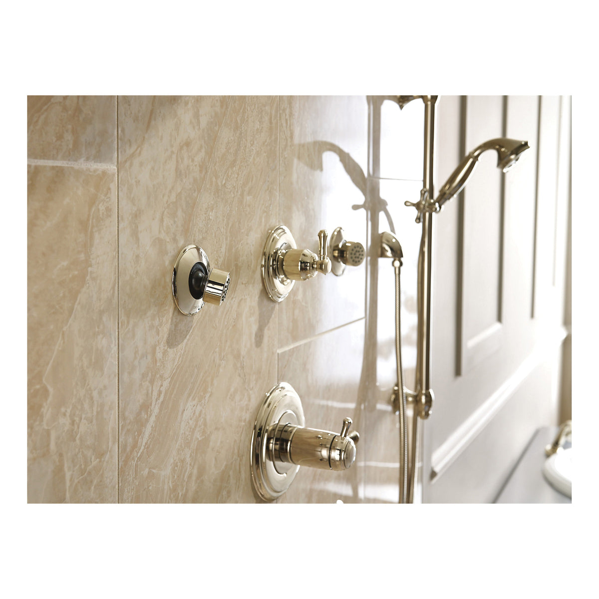 DELTA® H597 For Use With Model T11897-LHP Diverter Trim and Roman Tub Faucet, DELTA® For Use With Model T11897-LHP Diverter Trim and Roman Tub Faucet, Metal, Import