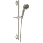 DELTA® 51386-SS-PR Universal Handshower, 2-13/16 in Dia 3-Function Shower Head, 1.75 gpm Flow Rate, 60 to 82 in L Hose, Lumicoat™ Stainless, Import