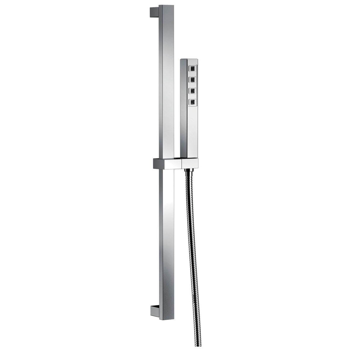 DELTA® 51567-BL Slide Bar Universal Showering Single Function Hand Shower