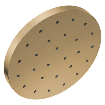 DELTA® Universal Showering Single Function Shower Head, 1.75 gpm Max Flow, 1 Sprays, 12 in Dia x 2-5/8 in H Head, Import