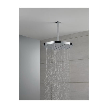 DELTA® Universal Showering Single Function Shower Head, 1.75 gpm Max Flow, 1 Sprays, 12 in Dia x 2-5/8 in H Head, Import