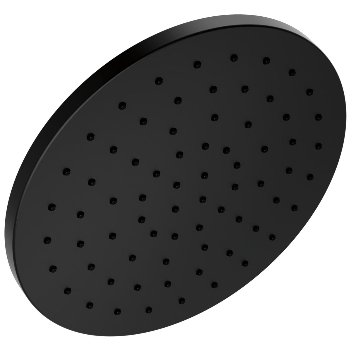 DELTA® 52162-BL Single-Function Shower Head, 1 Sprays, Wall Mount, 10 in Dia Head, Import