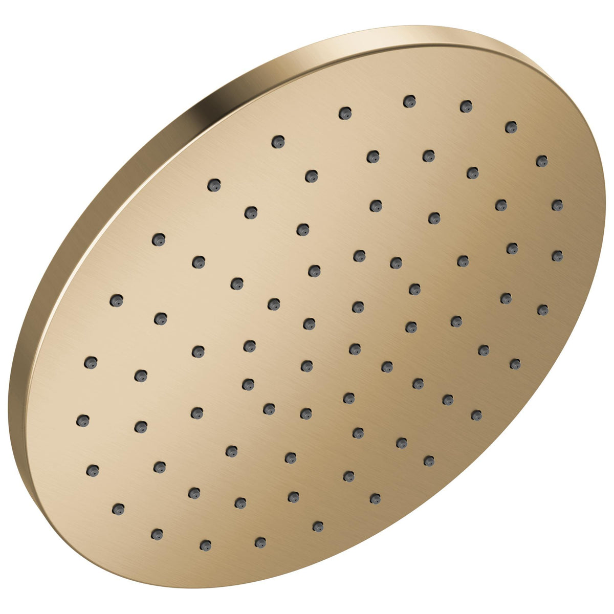 DELTA® 52162-CZ-PR25 Single-Function Shower Head, 1 Sprays, Wall Mount, 10 in Dia Head, Import