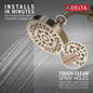 Universal Showering Components - Dual Shower Head - 1/2"