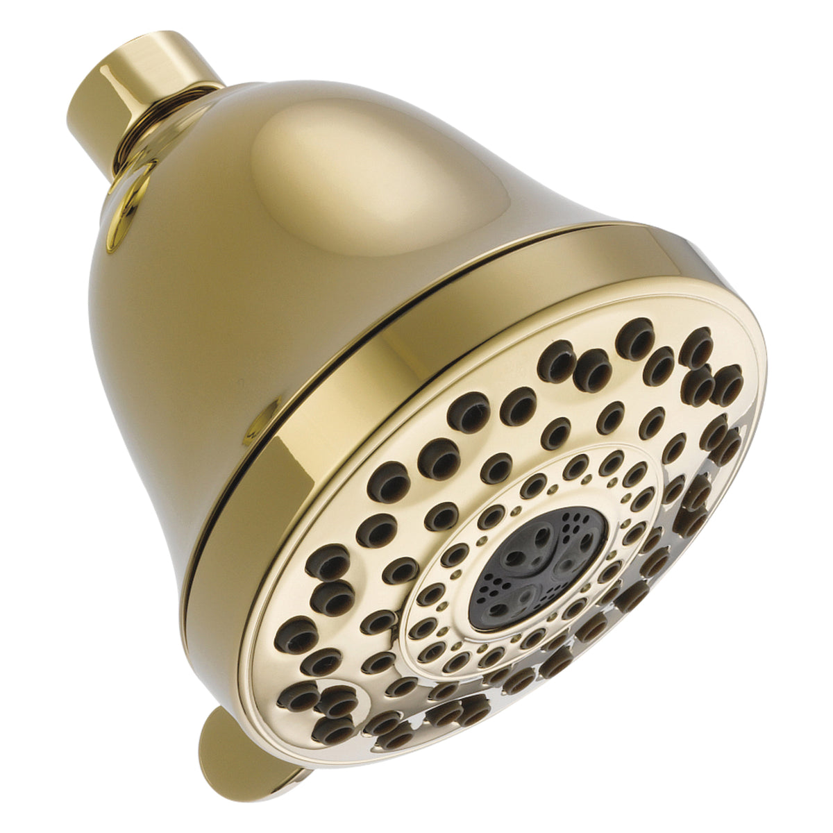 DELTA® 52626-PB-PK Shower Head, 2 gpm Minimum, 7 Sprays, Wall Mount, Import