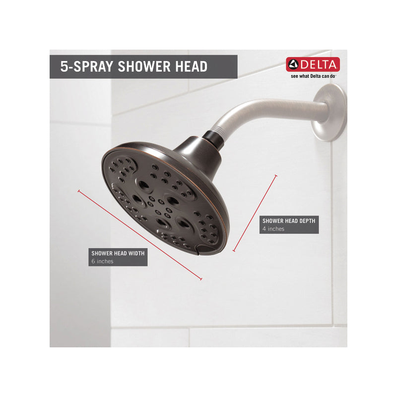Universal Transitional Raincan Shower Head - Venetian Bronze
