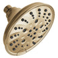 DELTA® 52669-CZ Universal Traditional Raincan Shower Head, 1.75 gpm Maximum, 5 Sprays, 6 in Dia x 4 in H Head, Import
