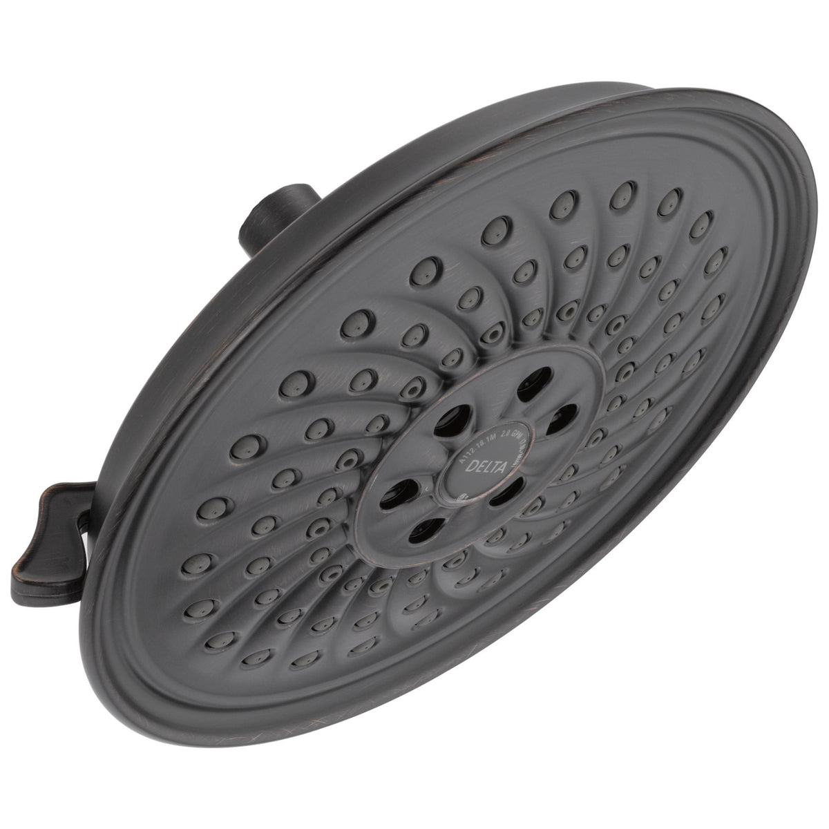 Universal Raincan Shower Head with Adjustable Arm - 2.5 GPM