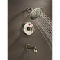 Universal Raincan Shower Head with Adjustable Arm - 2.5 GPM