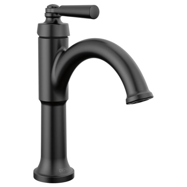 Saylor - Single Handle Bathroom Faucet - Matte Black - Zinc