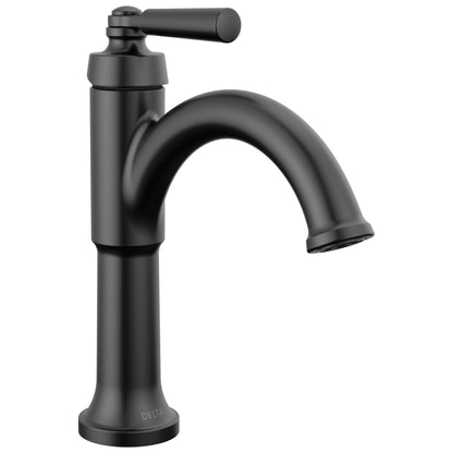 Saylor - Single Handle Bathroom Faucet - Matte Black - Zinc