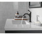 Saylor - Single Handle Bathroom Faucet - Matte Black - Zinc