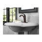 DELTA® 538T-RB-DST Lahara® Centerset Lavatory Faucet, Venetian Bronze, 1 Handles, Plastic Pop-Up Drain, 1.2 gpm Flow Rate