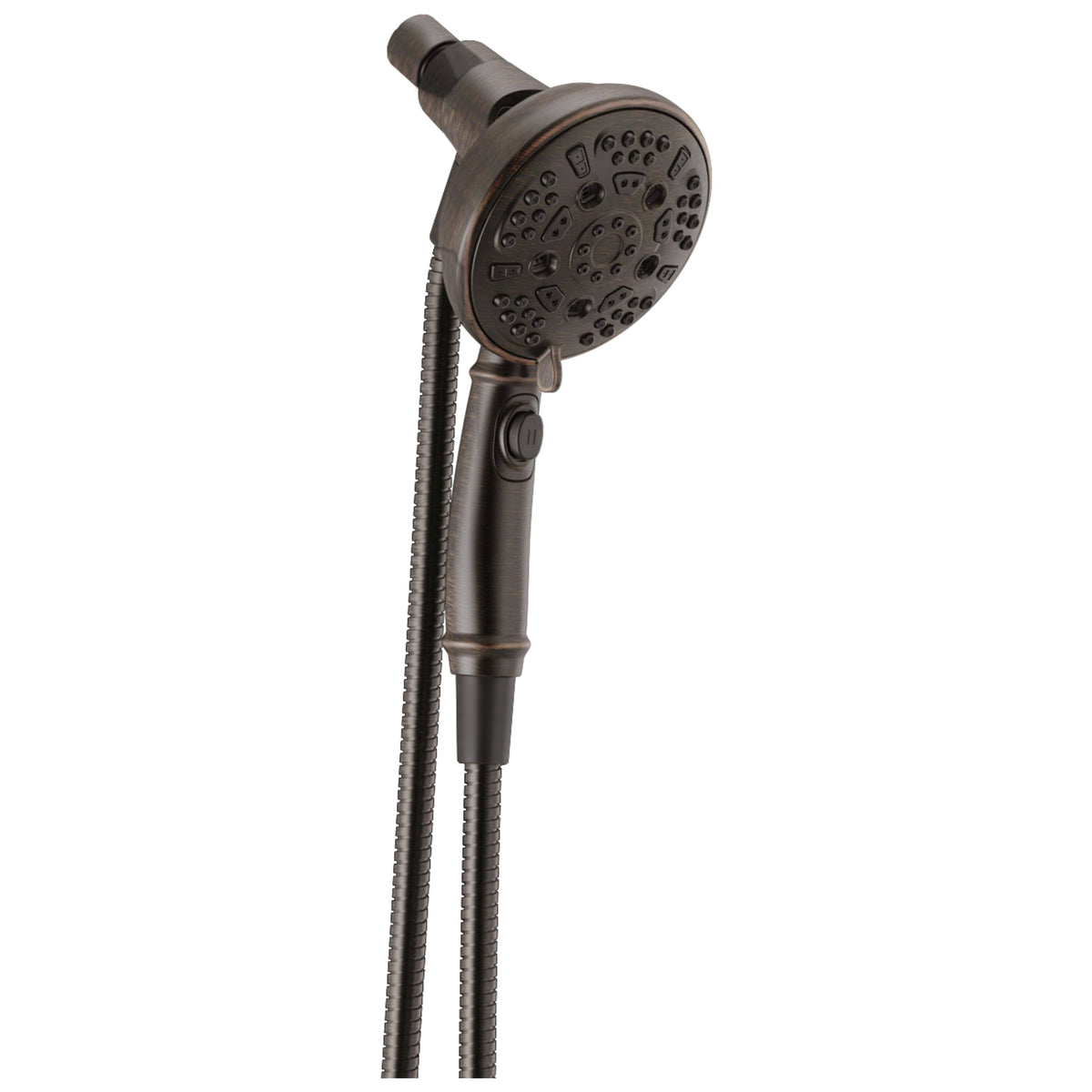 DELTA® SureDock™ Ashlyn® Hand Shower, 5 in Dia Shower Head, 1.75 gpm Flow Rate, 60 to 82 in L Hose, NPT Connection, Import