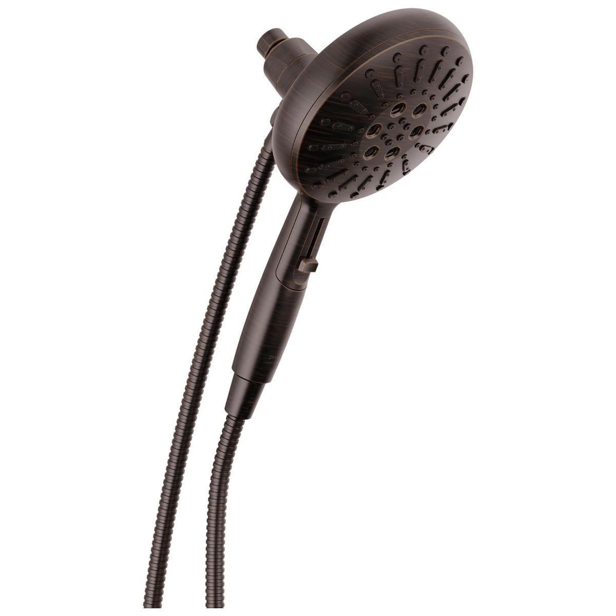 DELTA® 54910-RB-PK Universal Hand Shower, 6-3/16 in Dia Shower Head 7-Function Shower Head, 1.75 gpm Flow Rate, 60 to 82 in L Hose, Venetian Bronze, Import