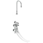 Surgeon Scrub-Up Valve with Inlet Stops - Brass - Wall Mount