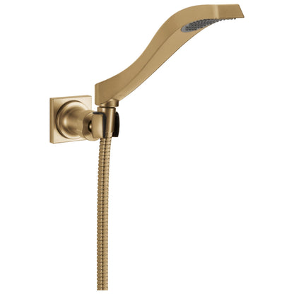 DELTA® Dryden™, 1 Shower Head, 2 gpm, 60 to 82 in L Hose, 1/2-14 Male NPSM Connection, Import