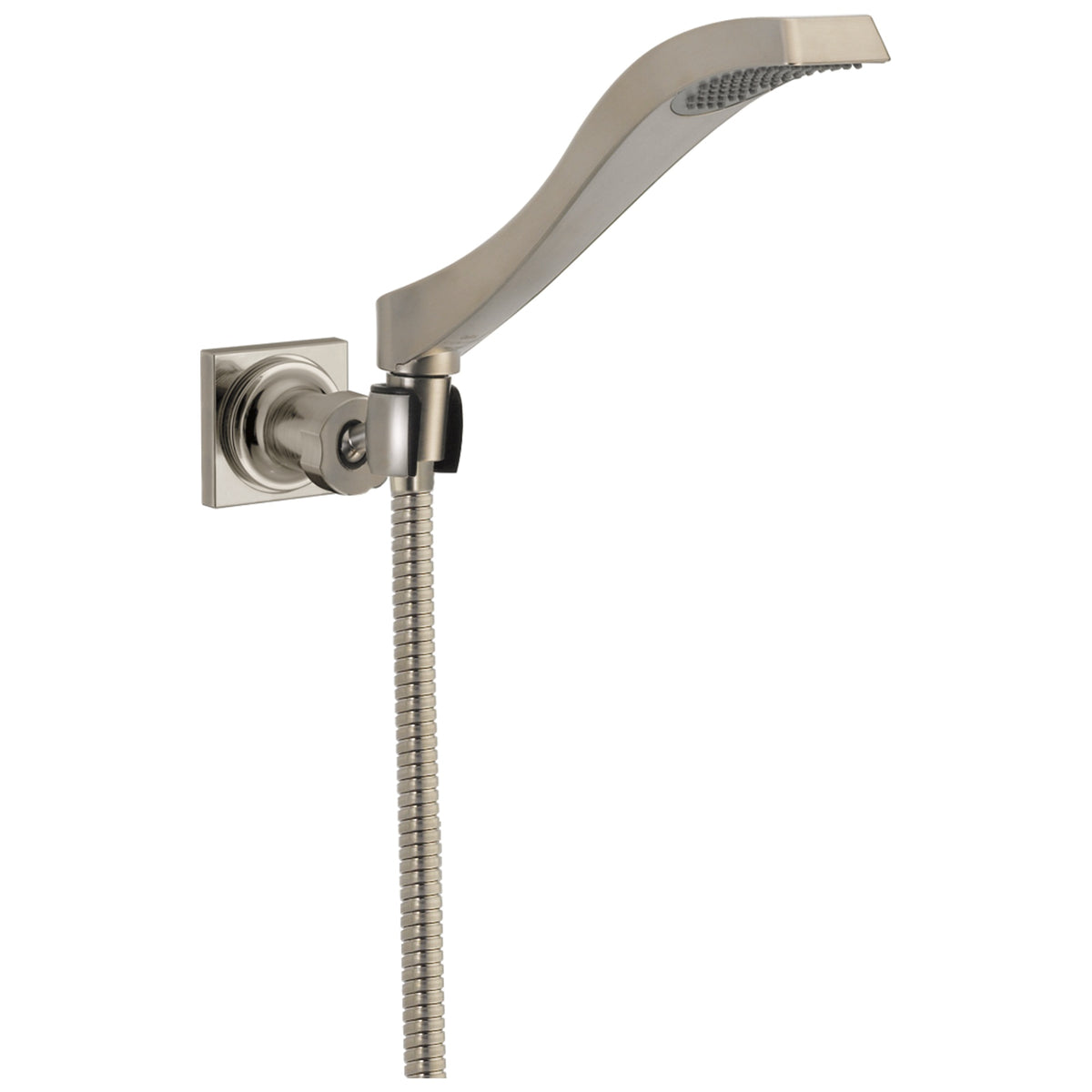 DELTA® Dryden™, 1 Shower Head, 2 gpm, 60 to 82 in L Hose, 1/2-14 Male NPSM Connection, Import