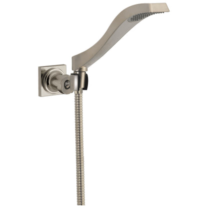 DELTA® Dryden™, 1 Shower Head, 2 gpm, 60 to 82 in L Hose, 1/2-14 Male NPSM Connection, Import
