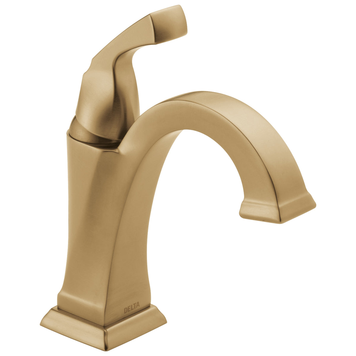 DELTA® Dryden™ Centerset Lavatory Faucet, Commercial, 1.2 gpm Flow Rate, 3-7/8 in H Spout, 1 Handles, Pop-Up Drain, 1/3 Faucet Holes, Function: Traditional