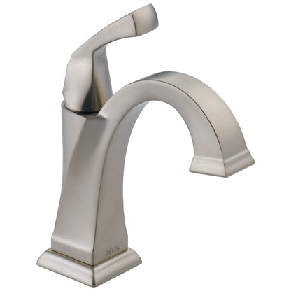 DELTA® Dryden™ Centerset Lavatory Faucet, Commercial, 1.2 gpm Flow Rate, 3-7/8 in H Spout, 1 Handles, Pop-Up Drain, 1/3 Faucet Holes, Function: Traditional