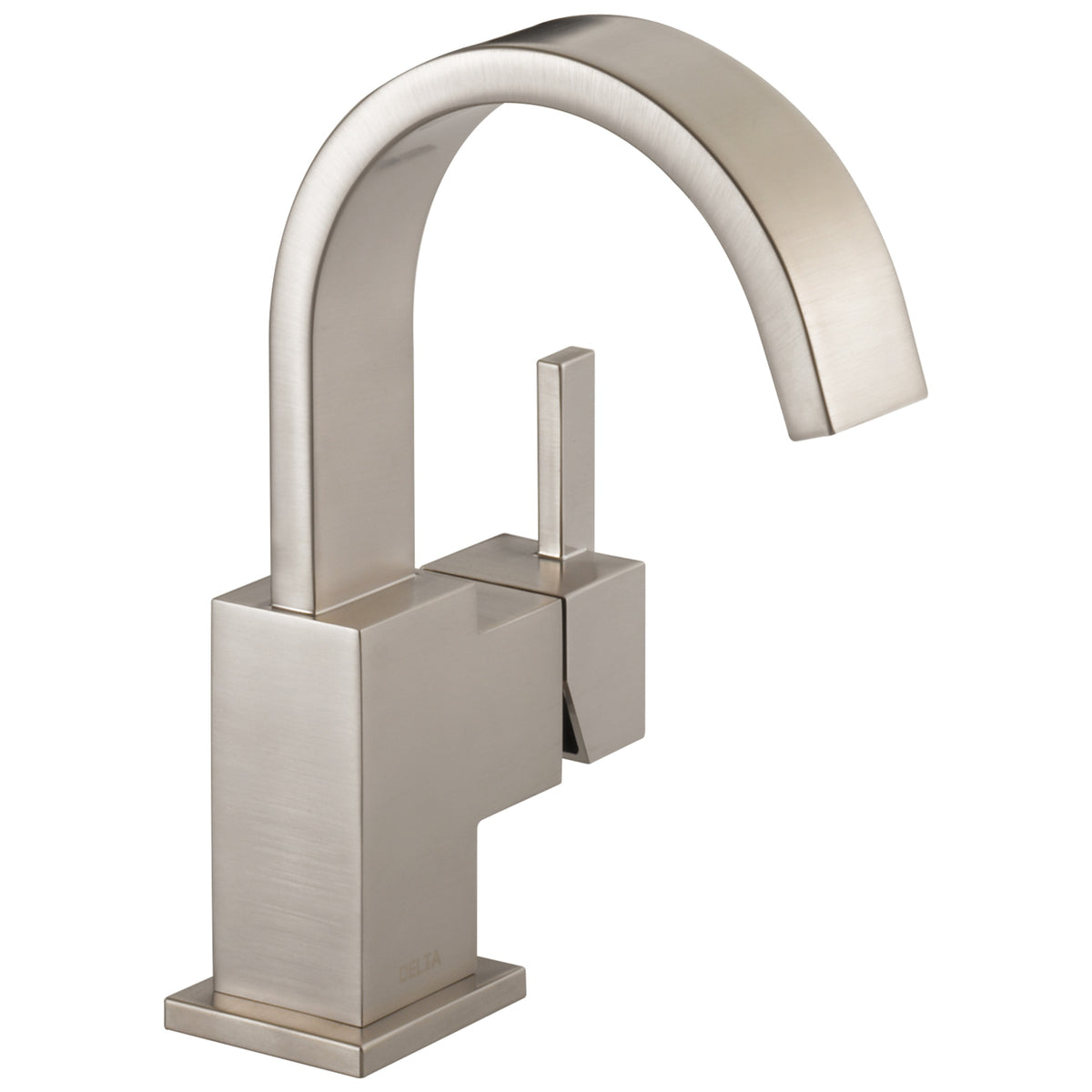 DELTA® Commercial, 5-1/4 in H Spout, 1 Handles, Pop-Up Drain, 1 Faucet Holes, Function: Traditional, Vero®, 1.2 gpm
