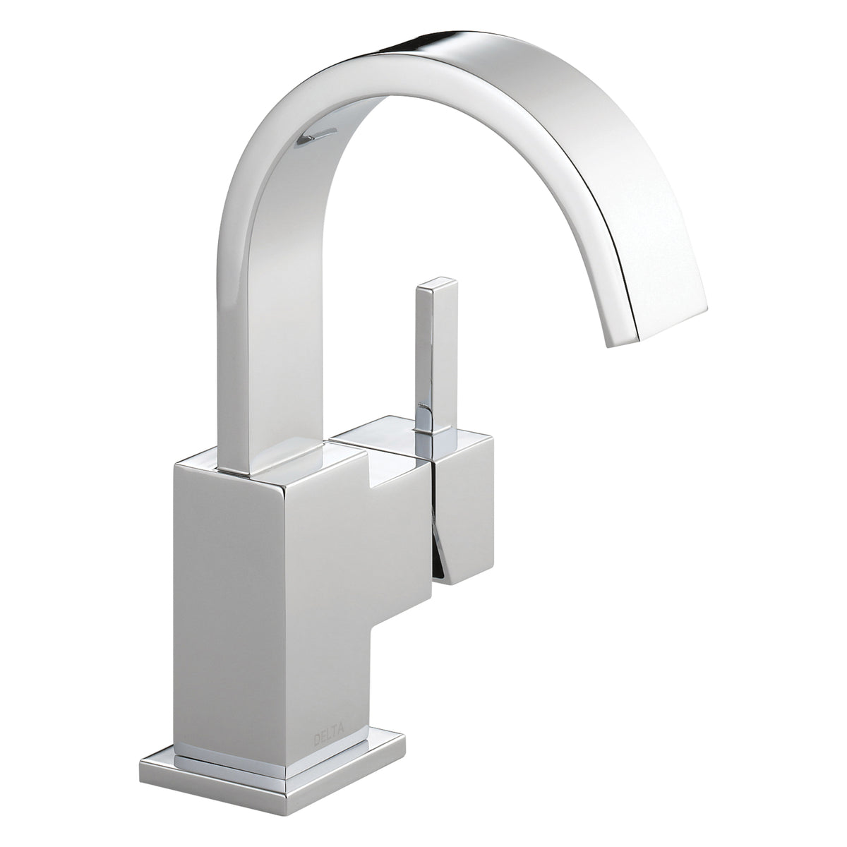 DELTA® Commercial, 5-1/4 in H Spout, 1 Handles, Pop-Up Drain, 1 Faucet Holes, Function: Traditional, Vero®, 1.2 gpm