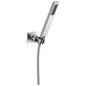 DELTA® 55530 Vero® Premium Wall Mount Hand Shower, 1-Function Shower Head, 2 gpm Flow Rate, 69 in L Hose, 1/2-14 NPSM Connection, Polished Chrome, Import