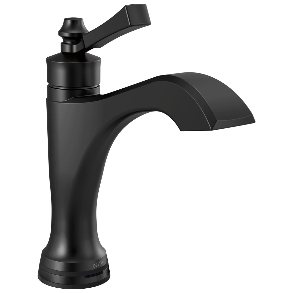DELTA® Dorval™ Bathroom Faucet, Commercial/Residential, 1.2 gpm Flow Rate, 5-5/8 in H Spout, 1 Handle, Pop-Up Drain, 1/3 Faucet Holes, Function: Touchless