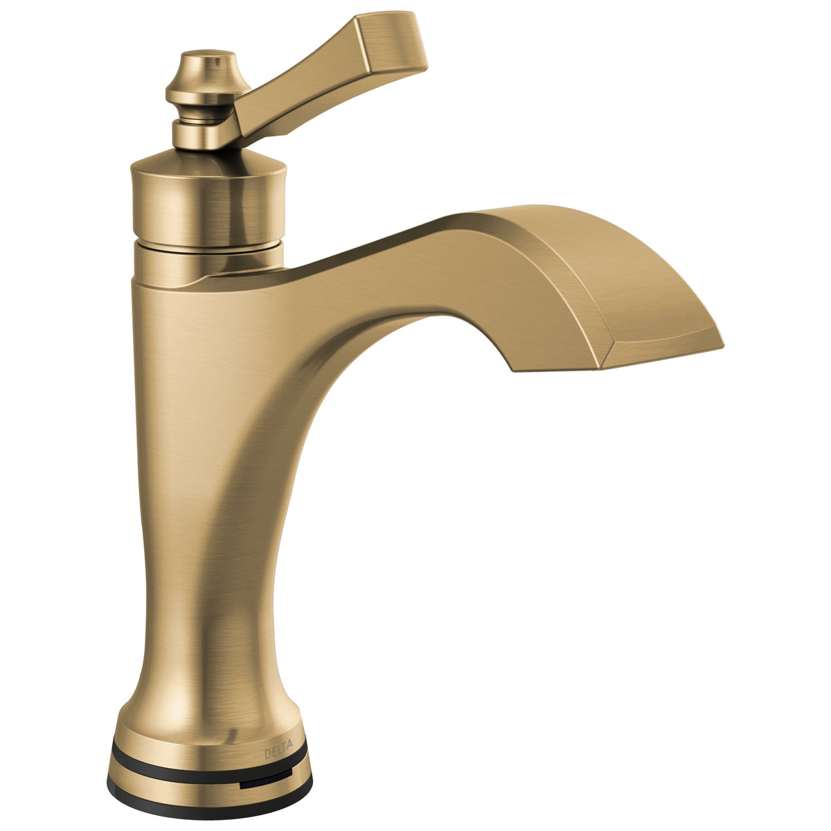 DELTA® Dorval™ Bathroom Faucet, Commercial/Residential, 1.2 gpm Flow Rate, 5-5/8 in H Spout, 1 Handle, Pop-Up Drain, 1/3 Faucet Holes, Function: Touchless