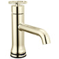 DELTA® 558T-PNMPU-DST 558T Trinsic® Single Handle Bathroom Faucet, Commercial, 1.2 gpm Flow Rate, 3.125 in H Spout, Pop-Up Drain, 1 Faucet Holes, Polished Nickel