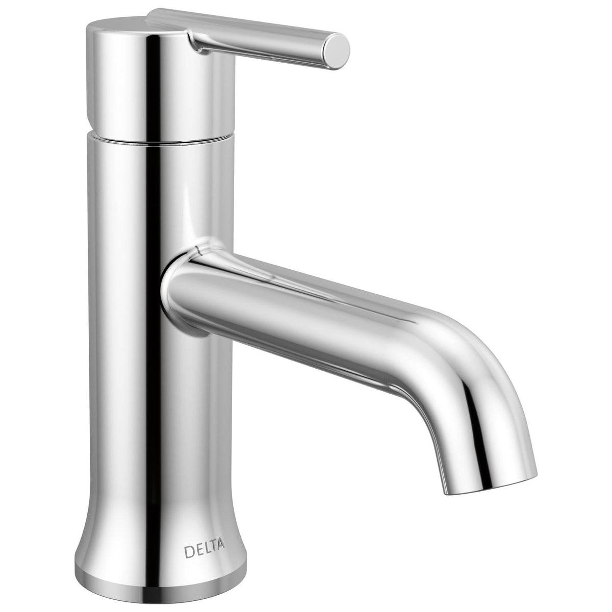 DELTA® Trinsic® Centerset Lavatory Faucet, Commercial, 1.2 gpm Flow Rate, 2-3/8 in H Spout, 1 Handles, 1/3 Faucet Holes, Function: Traditional