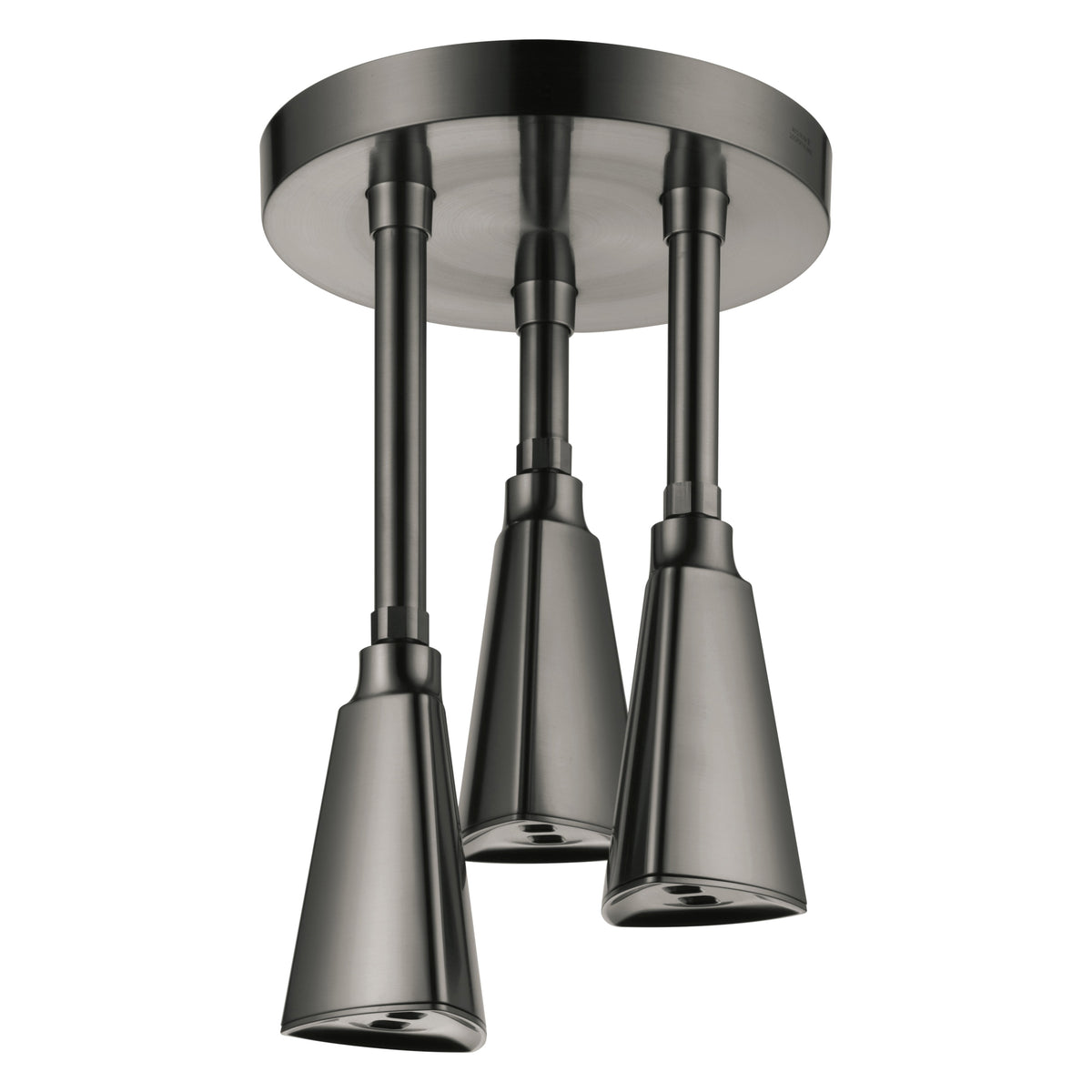 DELTA® Zura® Pendant Raincan Shower Head, 2.5 gpm Flow Rate, 1 Spray, Ceiling Mount, 3-3/16 in Head, Import