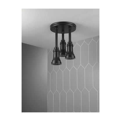 Pendant Raincan Shower Head - Ceiling Mount - 1 Spray