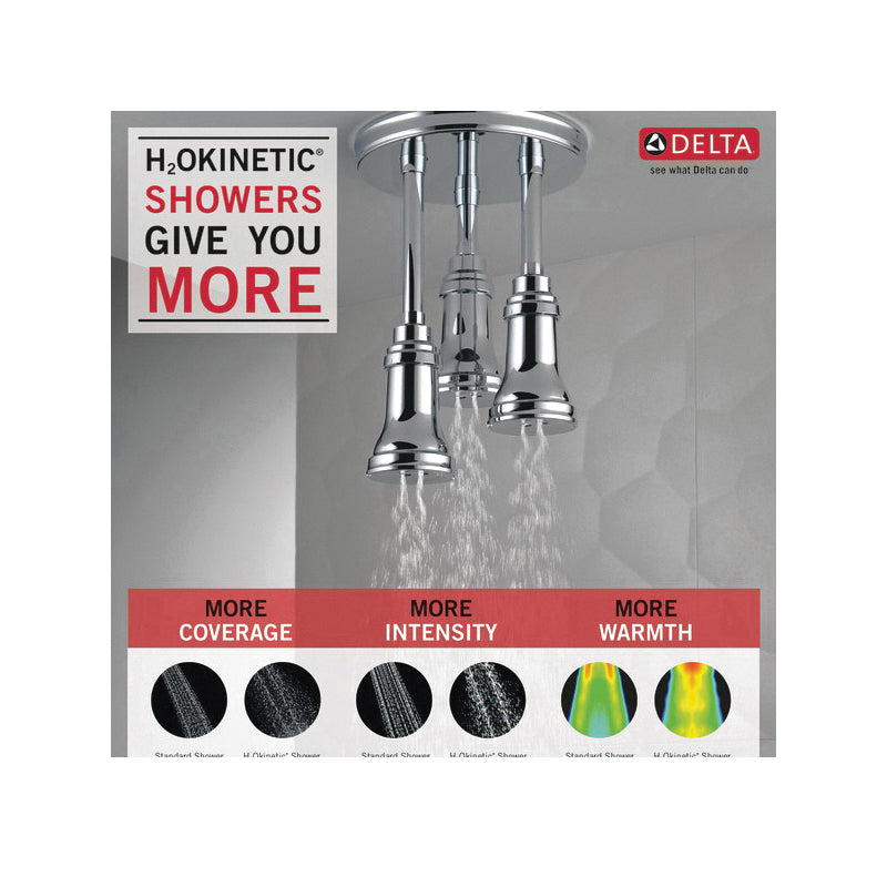 Pendant Raincan Shower Head - Ceiling Mount - 1 Spray