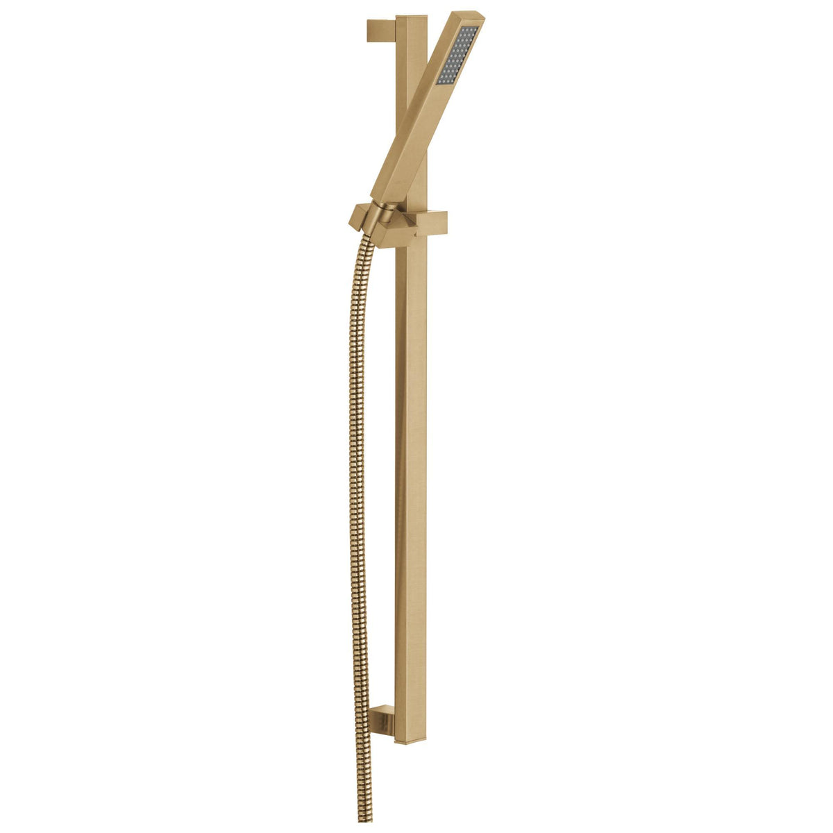 DELTA® Premium Hand Shower, Vero®, 1 Shower Head, 2 gpm, 60 to 82 in L Hose, 1/2-14 NPSM Connection, Import